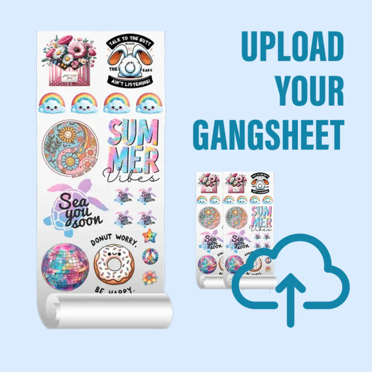 Upload Your Own Gang Sheet
